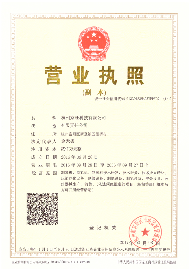 Business license