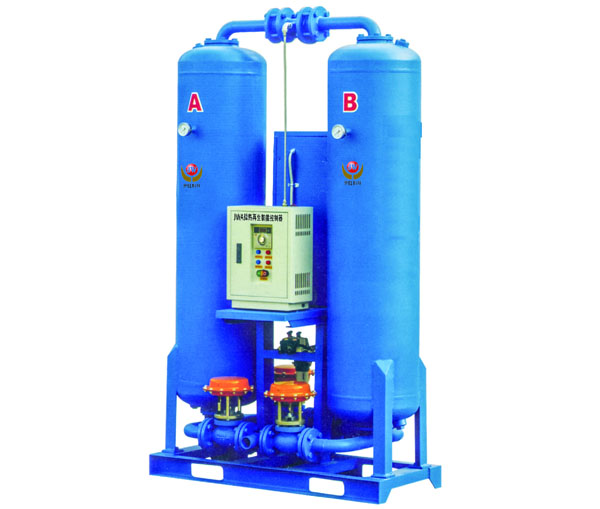 JWA micro heat regeneration compressed air dryer